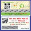Tem xác thực hàng hóa điện tử sms